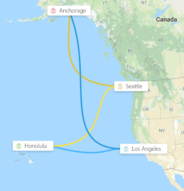 Shipping Household Goods to Alaska or Hawaii